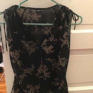 Wet seal Lightly used Sheer top